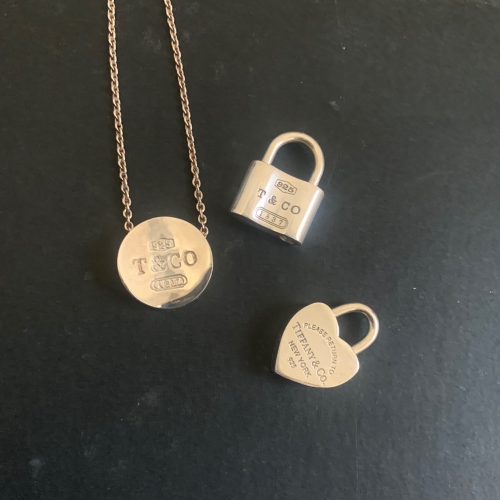Tiffany & Co lock charms